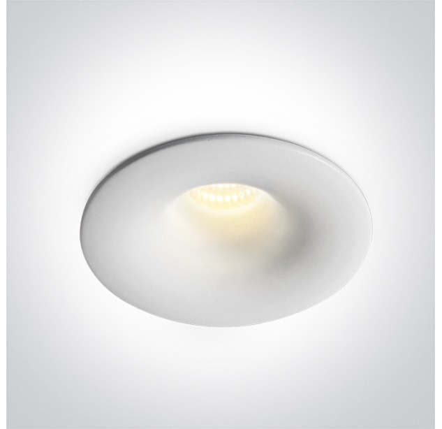 Įleidžiamas LED šviestuvas 7W CCT 10107RA/W/V