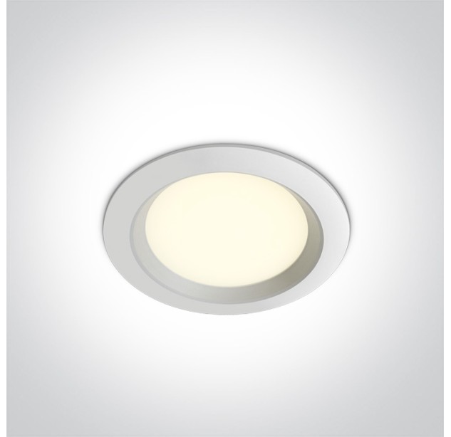 Įleidžiamas LED šviestuvas 7W CCT 10107T/W/V