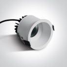 Įleidžiamas LED šviestuvas 6,5W CCT IP54 10107WD/W/V