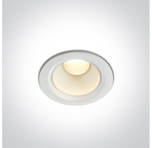 Įleidžiamas LED šviestuvas 7W CCT 10107Z/W/V