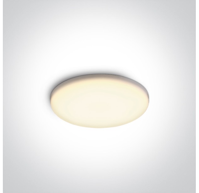 Įleidžiamas LED šviestuvas 8W 3000K IP65 10108CF/W Įleidžiamas LED šviestuvas 8W 3000K IP65 10108CF/W