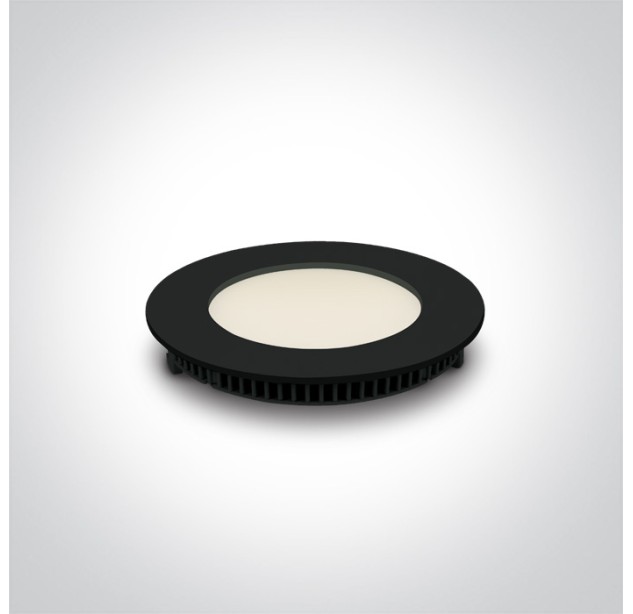 Įleidžiamas LED šviestuvas 8W 3000K IP40 10108FA/B/W