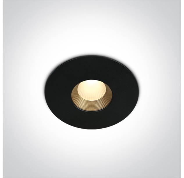 Įleidžiamas LED šviestuvas 8W 3000K IP54 10108H/B/W Įleidžiamas LED šviestuvas 8W 3000K IP54 10108H/B/W