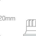 Įleidžiamas LED šviestuvas 12W CCT 10109D/W/V Įleidžiamas LED šviestuvas 12W CCT 10109D/W/V