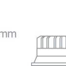 Recessed LED light fixture 9W 4000K IP54 10109FD/W/C Recessed LED light fixture 9W 4000K IP54 10109FD/W/C