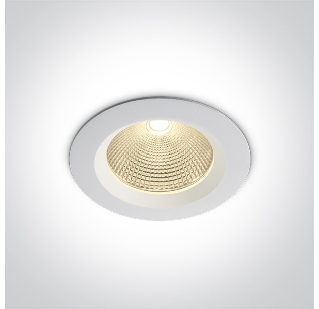 Įleidžiamas LED šviestuvas 10W CCT 10110CA/W/V
