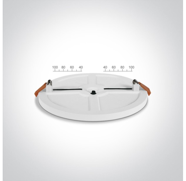 Įleidžiamas LED šviestuvas 10W 4000K 10110CE/C Įleidžiamas LED šviestuvas 10W 4000K 10110CE/C