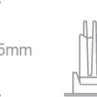 Įleidžiamas LED šviestuvas 12W 4000K IP65 10110P/W/C