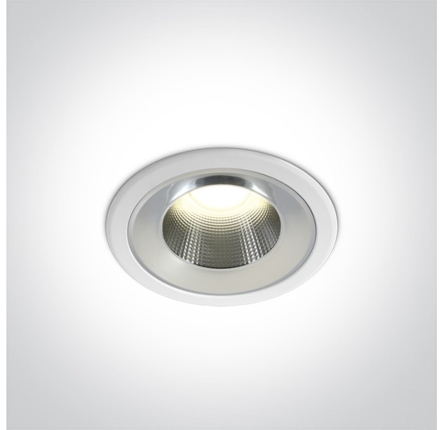 Įleidžiamas LED šviestuvas 10W 4000K IP54 10110TD/W/C