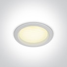 Įleidžiamas LED šviestuvas 10W CCT IP44 10110U/W/V