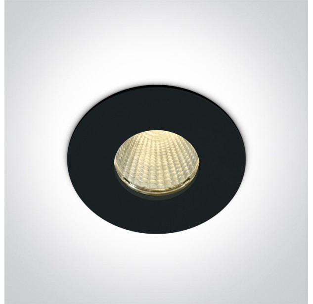 Įleidžiamas LED šviestuvas 12W 3000K IP65 10112P/B/W