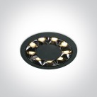 Įleidžiamas LED šviestuvas 12W 3000K 10112X/B/W