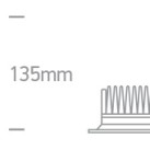 Įleidžiamas LED šviestuvas 13W CCT IP44 10113UV/W/V Įleidžiamas LED šviestuvas 13W CCT IP44 10113UV/W/V
