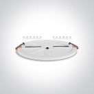 Įleidžiamas LED šviestuvas 14W 4000K 10114CE/C Įleidžiamas LED šviestuvas 14W 4000K 10114CE/C