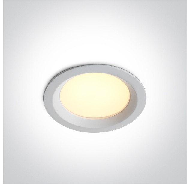 Įleidžiamas LED šviestuvas 15W CCT IP54 10115BX/W/V
