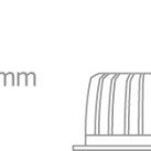Įleidžiamas LED šviestuvas 15W 4000K 10115CA/W/C Įleidžiamas LED šviestuvas 15W 4000K 10115CA/W/C
