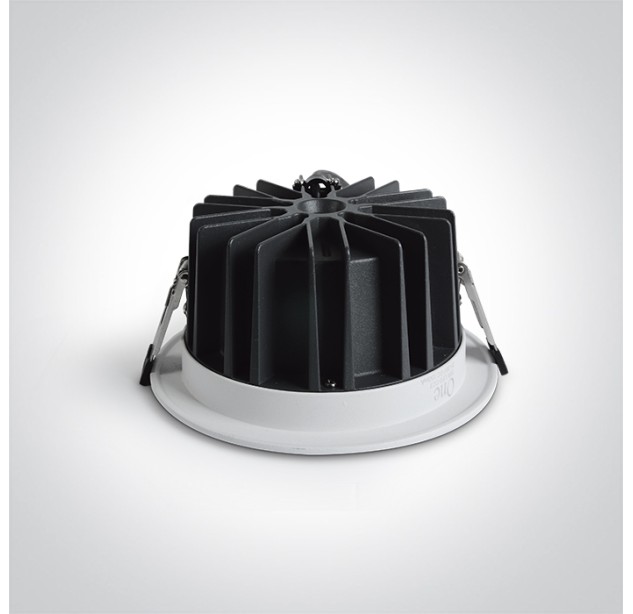 Įleidžiamas LED šviestuvas 15W CCT 10115CA/W/V