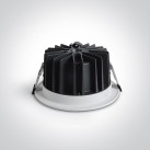 Įleidžiamas LED šviestuvas 15W CCT 10115CA/W/V