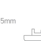 Įleidžiamas LED šviestuvas 15W 3000K IP65 10115CF/W