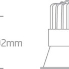 Įleidžiamas LED šviestuvas 15W CCT 10115FD/W/V Įleidžiamas LED šviestuvas 15W CCT 10115FD/W/V