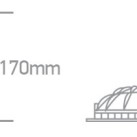 Įleidžiamas LED šviestuvas 16W 4000K 10116FD/W/C