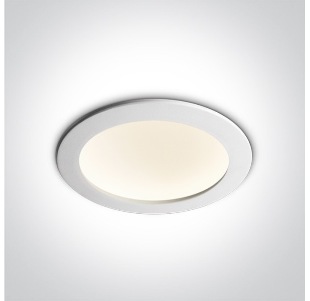 Įleidžiamas LED šviestuvas 16W 4000K 10116FD/W/C