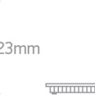 Įleidžiamas LED šviestuvas 18W 3000K IP40 10118FA/B/W Įleidžiamas LED šviestuvas 18W 3000K IP40 10118FA/B/W