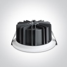 Įleidžiamas LED šviestuvas 20W CCT 10120CB/W/V