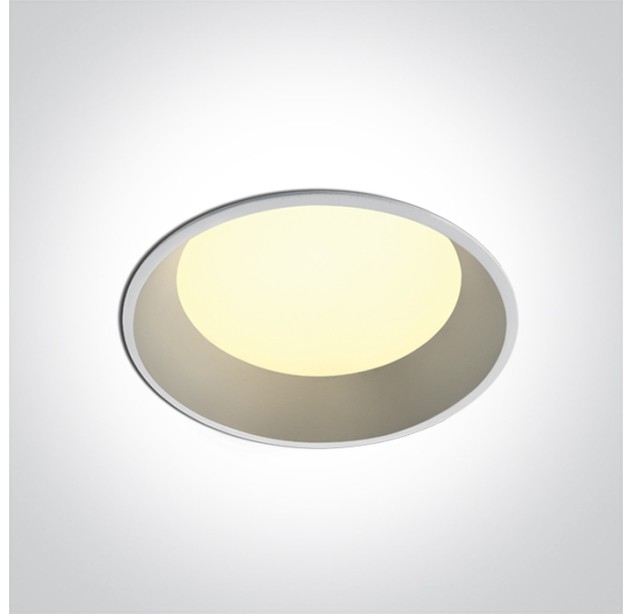 Įleidžiamas LED šviestuvas 20W CCT IP65 10120FD/W/V
