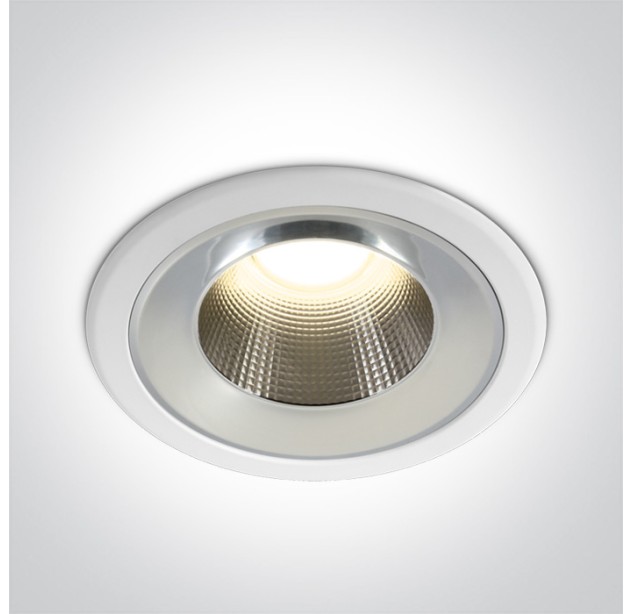 Įleidžiamas LED šviestuvas 25W 3000K IP54 10125TD/W/W