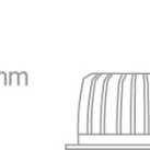 Įleidžiamas LED šviestuvas 30W 4000K 10130CA/W/C