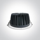 Įleidžiamas LED šviestuvas 30W 4000K 10130CA/W/C