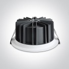 Įleidžiamas LED šviestuvas 30W CCT 10130CA/W/V