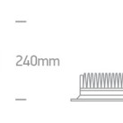 Įleidžiamas LED šviestuvas 30W CCT IP44 10130UV/B/V Įleidžiamas LED šviestuvas 30W CCT IP44 10130UV/B/V