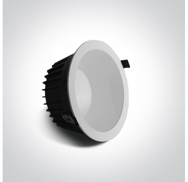 Įleidžiamas LED šviestuvas 40W CCT 10140ED/W/V