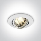 Reguliuojamas Įleidžiamas šviestuvas 10W GU10 11105GU/W Reguliuojamas Įleidžiamas šviestuvas 10W GU10 11105GU/W