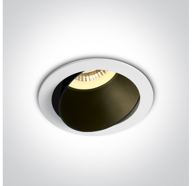 Reguliuojamas Įleidžiamas šviestuvas 10W GU10 11105M/W/B