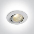 Reguliuojamas Įleidžiamas LED šviestuvas 7W 4000K 11107B/W/C