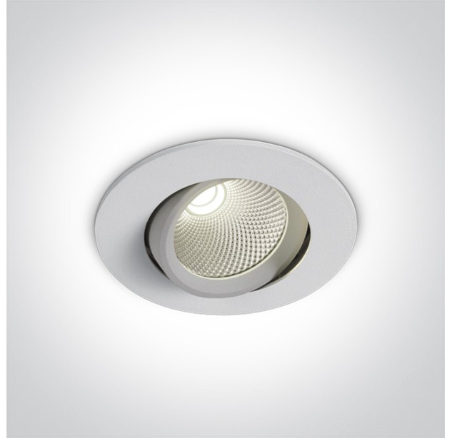 Reguliuojamas Įleidžiamas LED šviestuvas 7W CCT 11107B/W/V