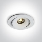 Reguliuojamas Įleidžiamas LED šviestuvas 6,5W CCT IP54 11107P/W/V