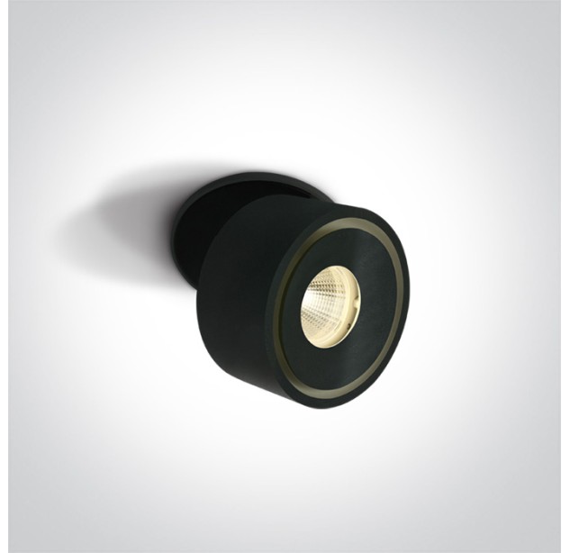 Reguliuojamas Įleidžiamas LED šviestuvas 8W 3000K 11108LA/B/W