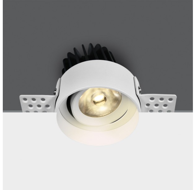 Reguliuojamas Įleidžiamas LED šviestuvas 12W 3000K 11112T/W/W Reguliuojamas Įleidžiamas LED šviestuvas 12W 3000K 11112T/W/W