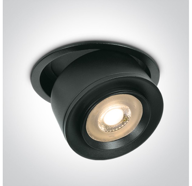 Reguliuojamas Įleidžiamas LED šviestuvas 25W 3000K 11128G/B/W