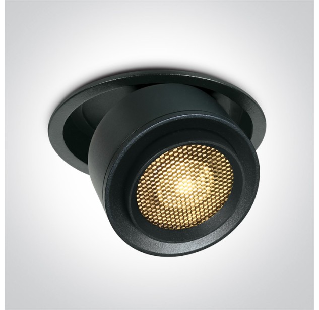 Reguliuojamas Įleidžiamas LED šviestuvas 25W 3000K 11128G/B/W Reguliuojamas Įleidžiamas LED šviestuvas 25W 3000K 11128G/B/W
