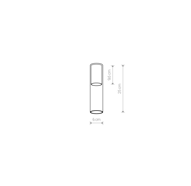Šviestuvo priedas CAMELEON CYLINDER M 12051 Šviestuvo priedas CAMELEON CYLINDER M 12051