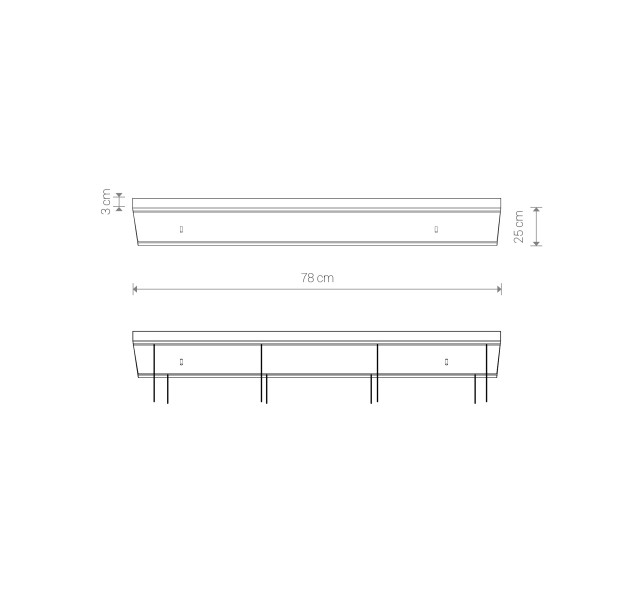 Cameleon apšvietimo sistema CAMELEON CANOPY C 780 12065