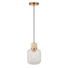 Pakabinamas šviestuvas TRAVI RIBBED 10W E27 120664 Pakabinamas šviestuvas TRAVI RIBBED 10W E27 120664