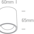 Lubinis LED šviestuvas 7W 3000K 12107K/B/W Lubinis LED šviestuvas 7W 3000K 12107K/B/W