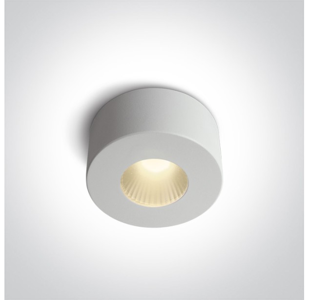 Lubinis LED šviestuvas 7W 3000K 12107V/W/W