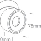 Lubinis/sieninis LED šviestuvas 8W CCT 12108LA/B/V Lubinis/sieninis LED šviestuvas 8W CCT 12108LA/B/V